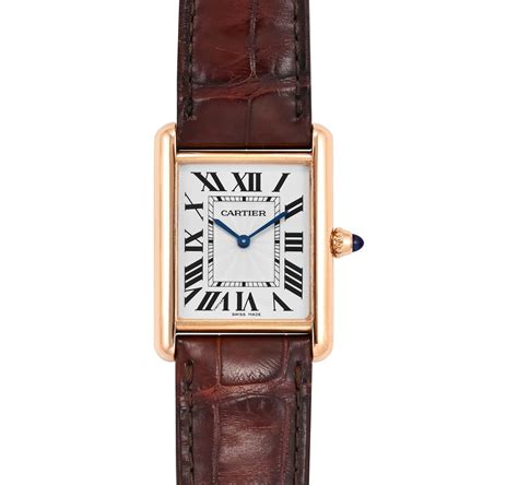 second hand cartier tank watch|pre owned cartier tank watches.